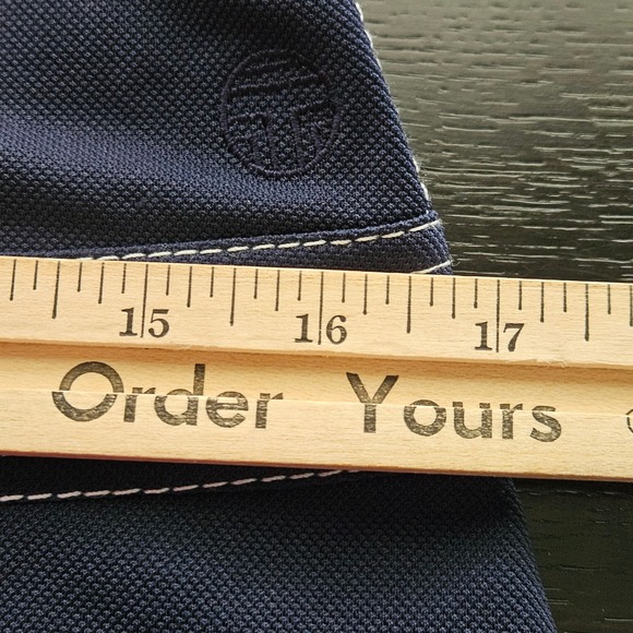 Tory Sport Pique Contrast Stitch Tennis Golf Sporty Athleisure Dress Size M - Picture 9 of 10